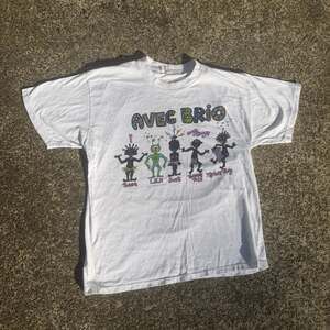 Vintage 90s Avec Brio Character Single Stitch Graphic T-Shirt